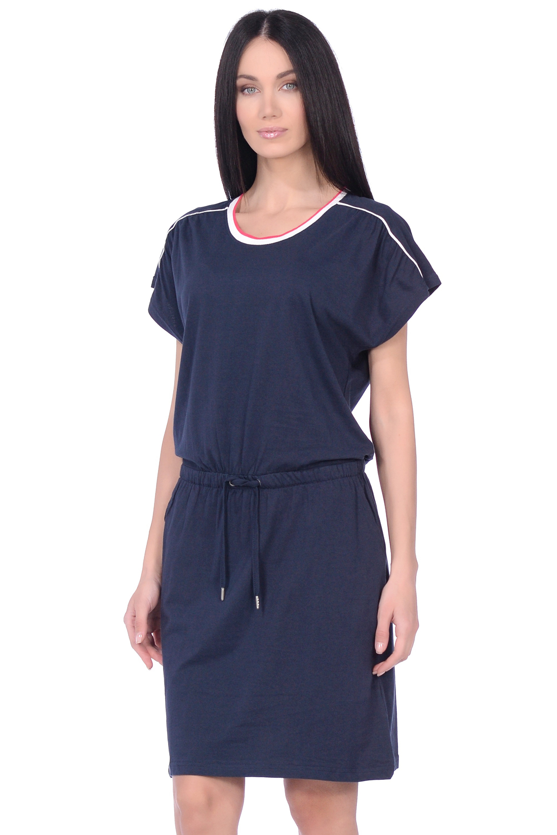 Платье-футболка женское Baon B459097 синее S