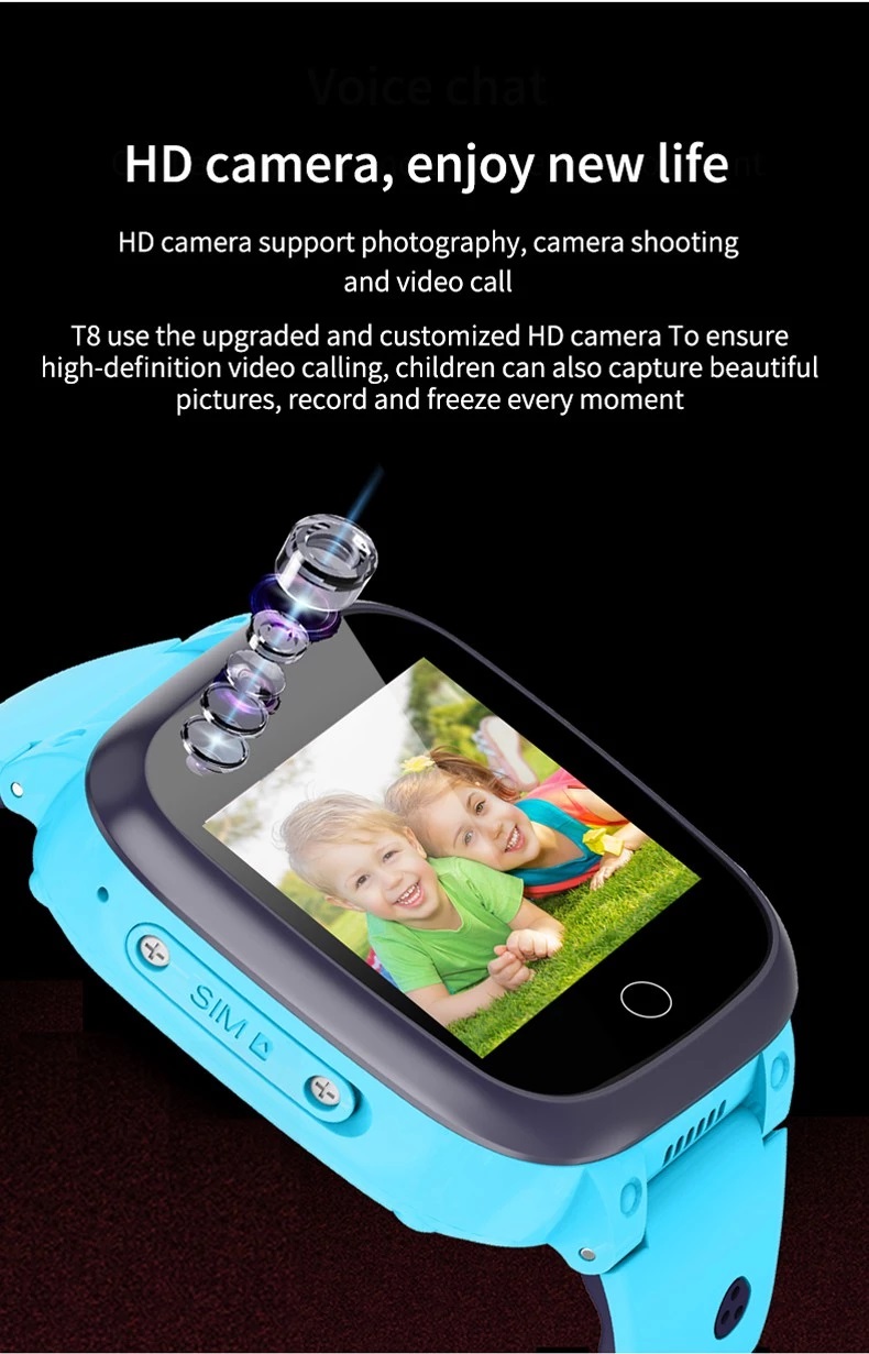 Смарт-часы Smart Baby Watch LT25 4G с поддержкой Wi-Fi и GPS, HD камера,  SIM card Blue, купить в Москве, цены в интернет-магазинах на Мегамаркет