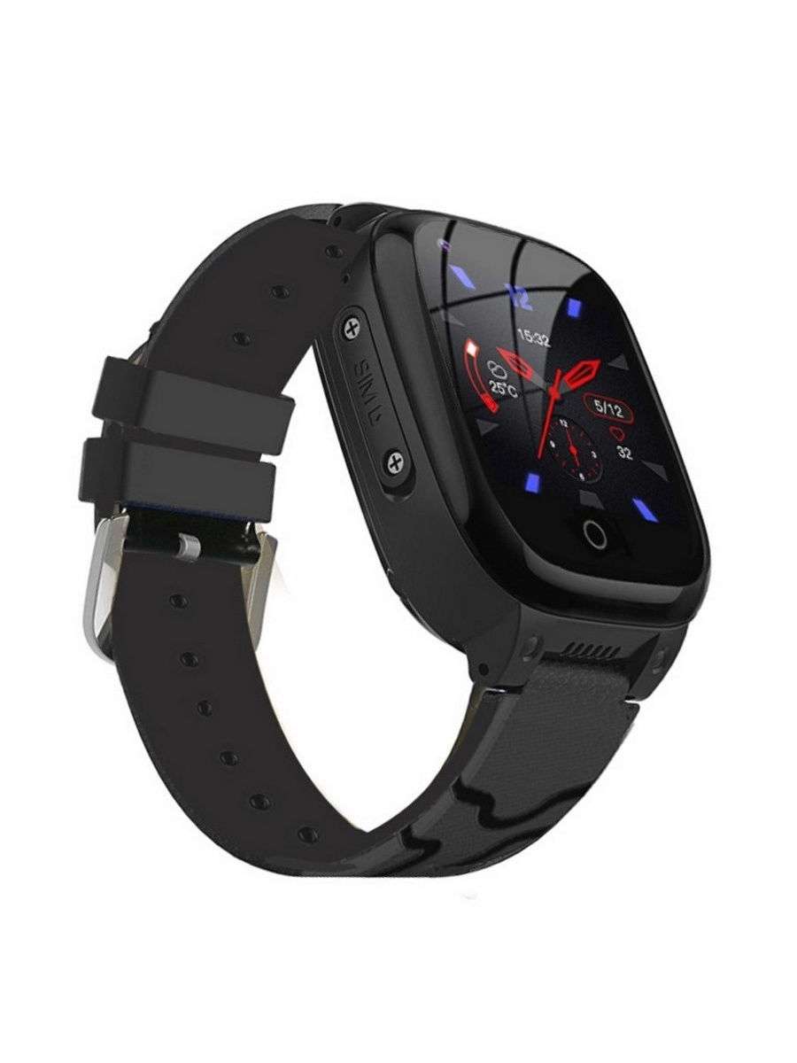 Смарт-часы Smart Baby Watch LT25 4G с поддержкой Wi-Fi и GPS, HD камера,  SIM card Black, купить в Москве, цены в интернет-магазинах на Мегамаркет