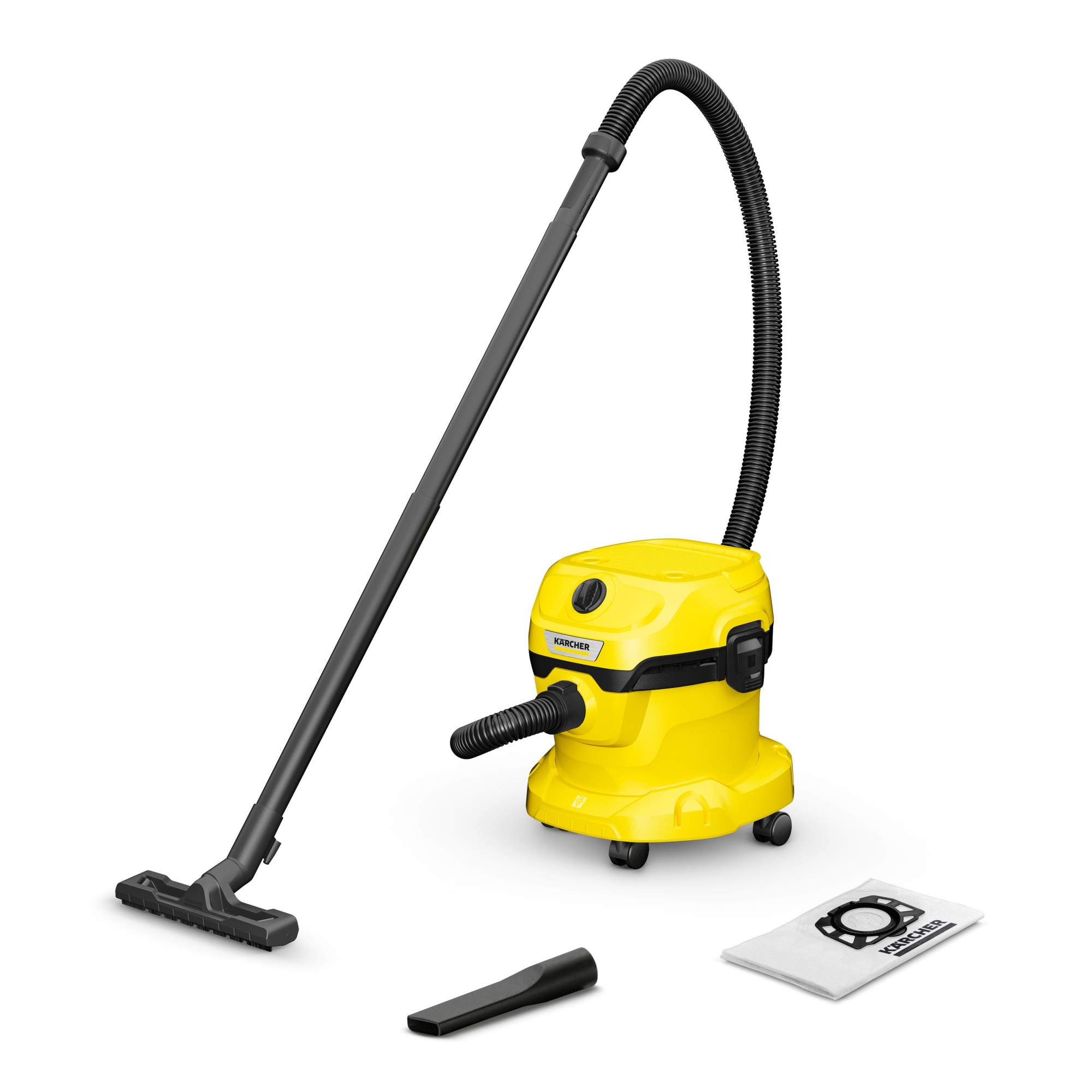 Пылесос Karcher WD 2 Plus V-12/4/18 хозяйственный, купить в Москве, цены в  интернет-магазинах на Мегамаркет