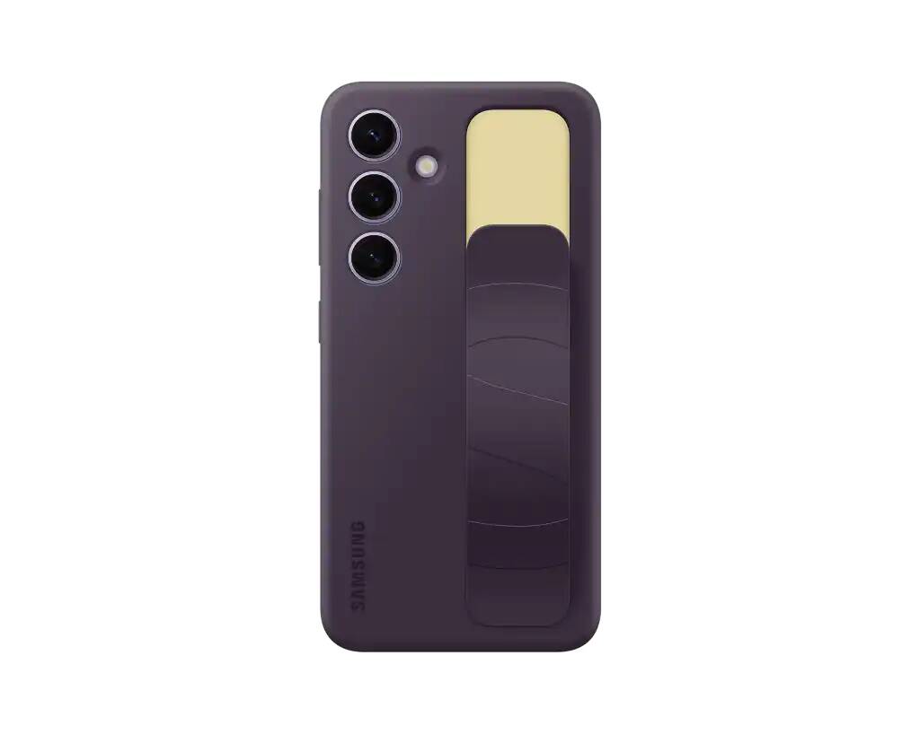 Чехол Samsung Standing Grip Case S24 Dark Purple, купить в Москве, цены в  интернет-магазинах на Мегамаркет