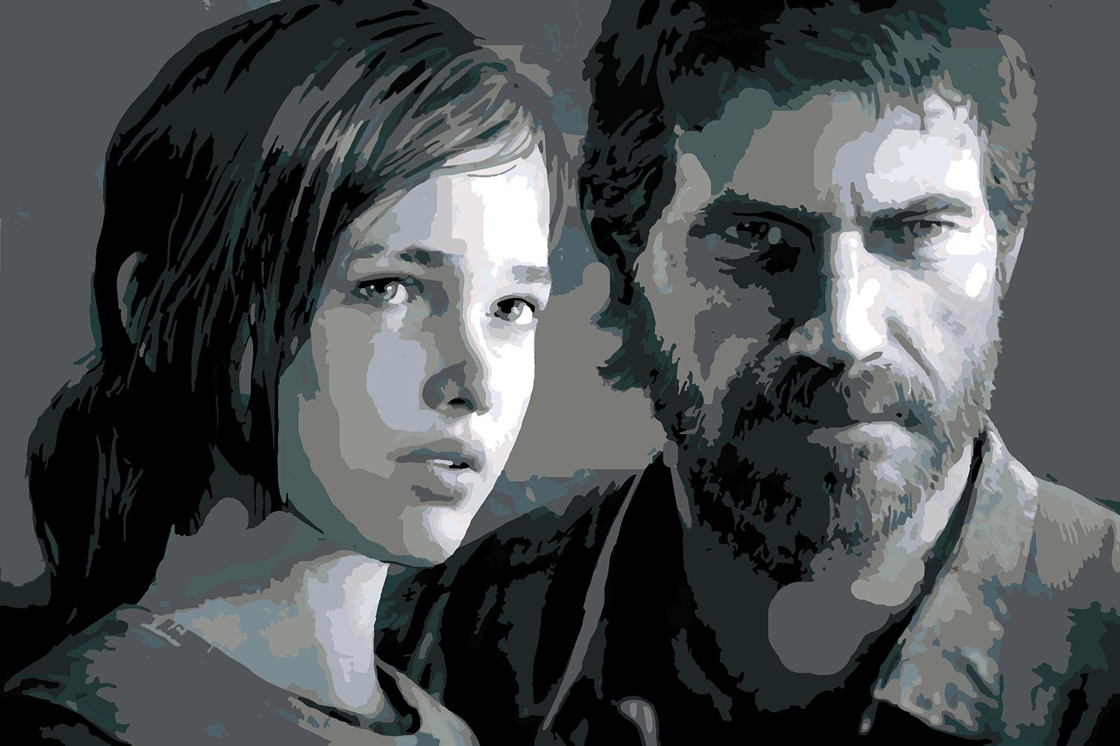 Last of us картина по номерам