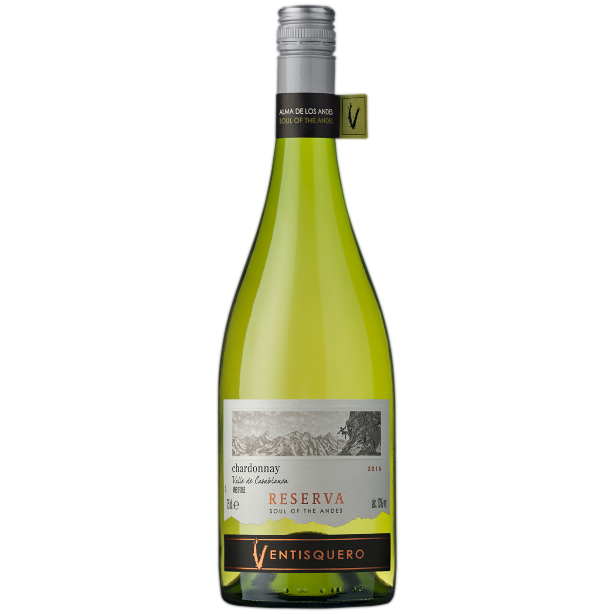 Вино Ventisquero Reserva Chardonnay белое сухое 0,75 л - купить в ВинЛаб, цена на Мегамаркет