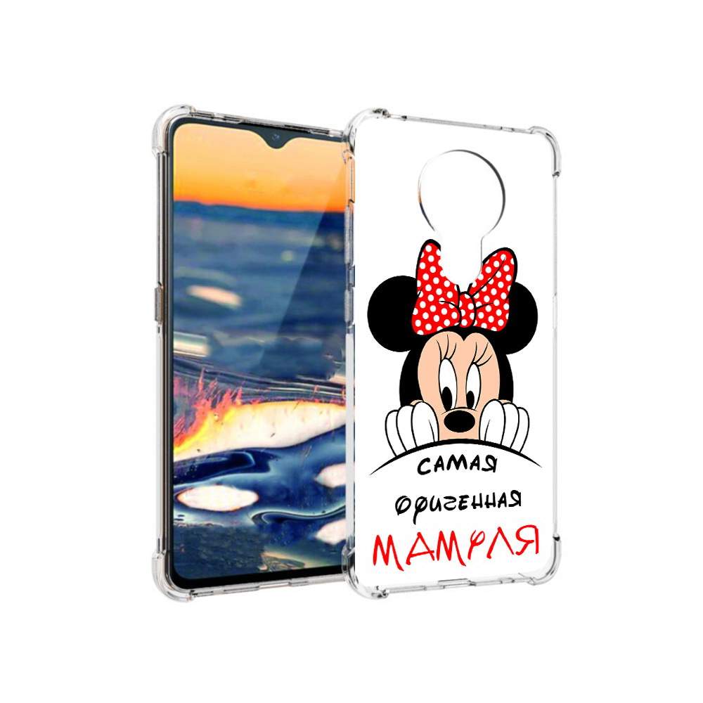 Чехол MyPads Tocco для Nokia 5.3 Самая лучшая мамуля Мини Маус  (PT227052.106.152), купить в Москве, цены в интернет-магазинах на Мегамаркет