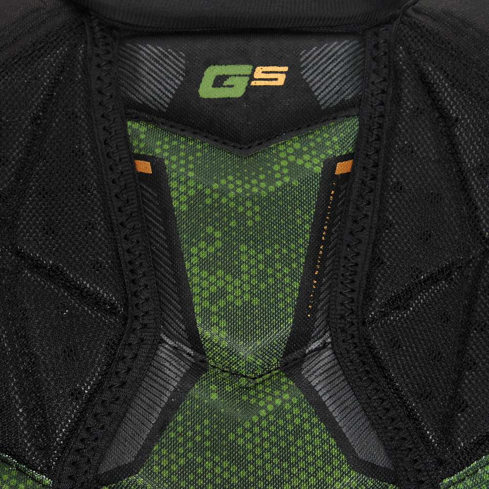 Нагрудник хокейный Bauer Supreme GS S21 JR, black, green, M