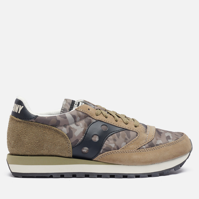 Кроссовки мужские Saucony Jazz 81 Camo коричневые 46 EU