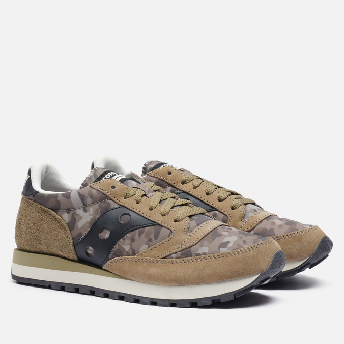 Кроссовки мужские Saucony Jazz 81 Camo коричневые 46 EU