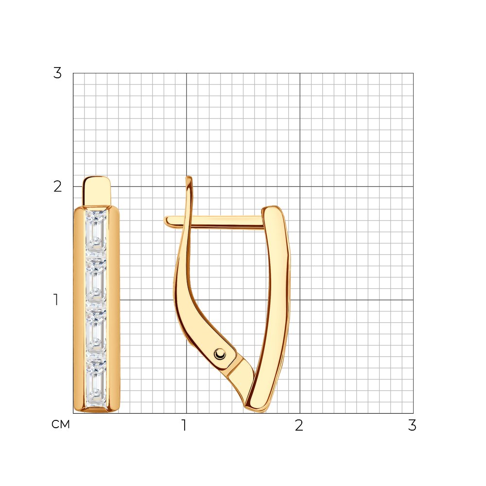 Купить Серьги Золотые Sokolov Арт 4020322