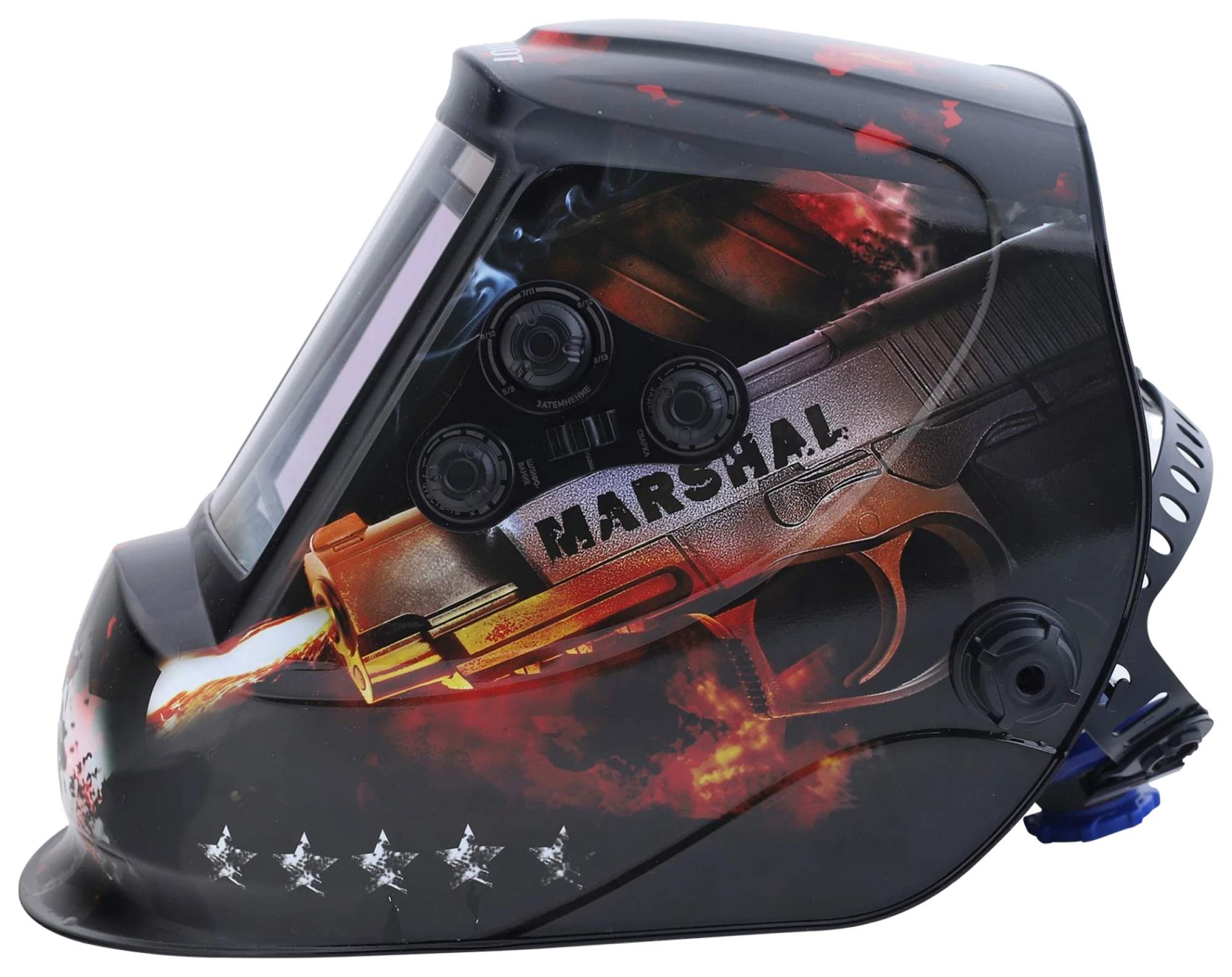 Маска сварщика Patriot WH 800E не собрана в коробку (продажа кратно 16 ...