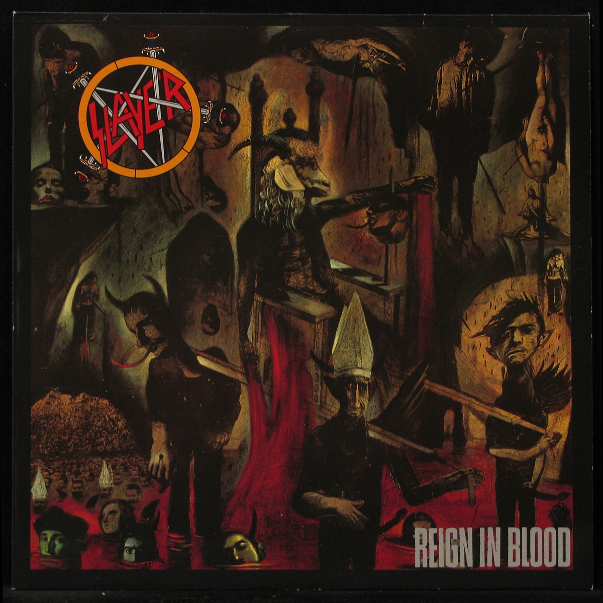 Фотография LP Slayer - Reign <b>In</b> <b>Blood</b> Geffen (298580) № 1. LP Slayer - Reig...