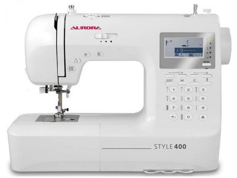 Швейная машина Aurora Style 400 белая, купить в Москве, цены в интернет-магазинах на Мегамаркет