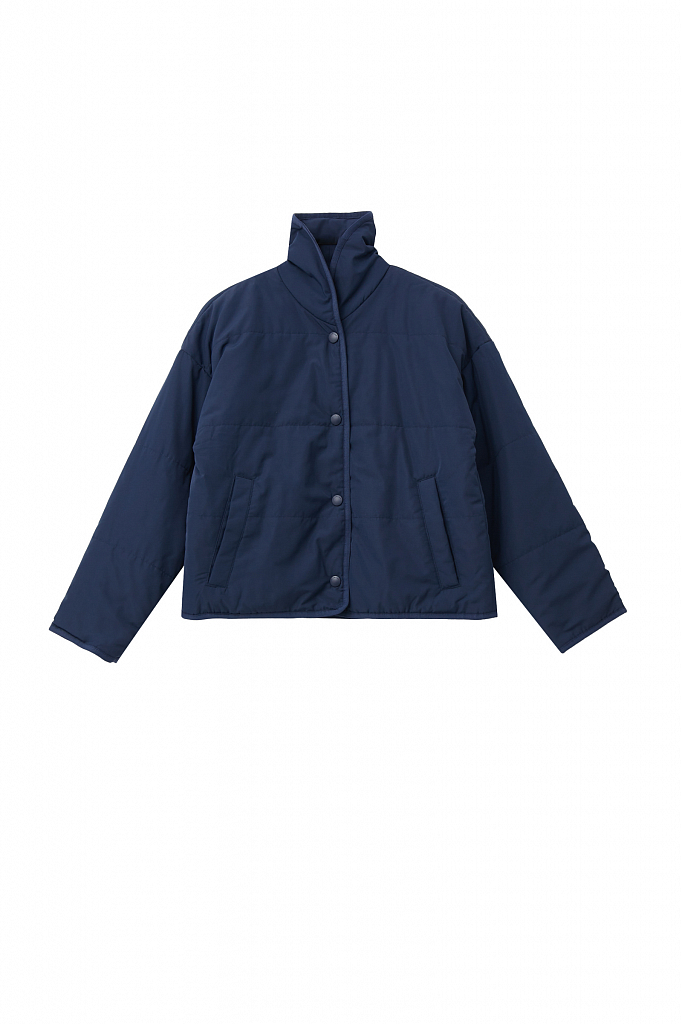 Куртка женская Finn Flare FAB110196 синяя XL