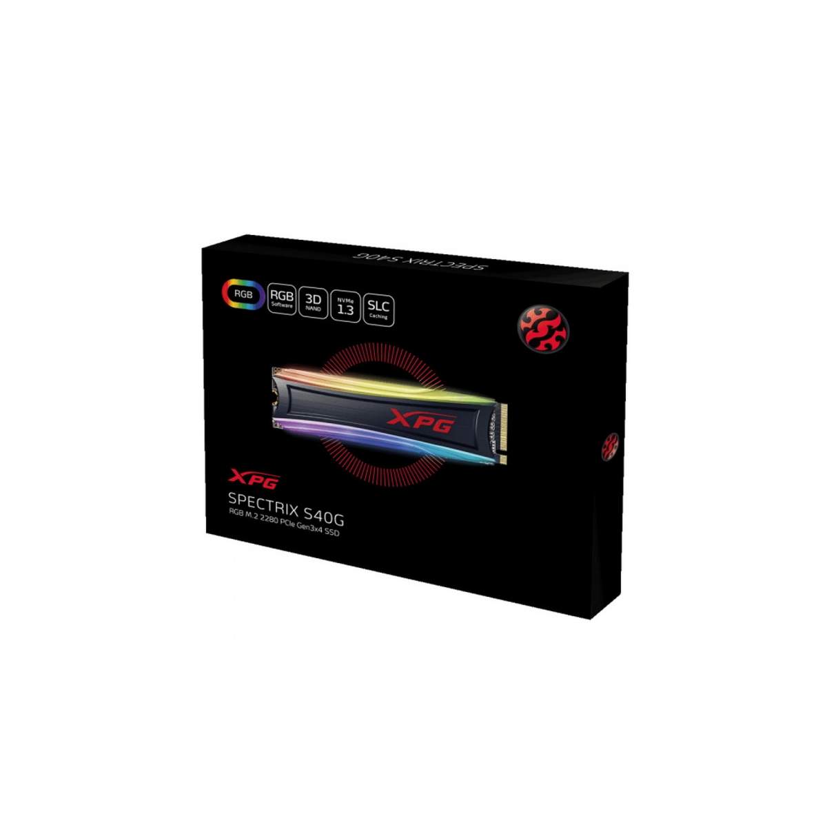 512 ГБ SSD M.2 накопитель ADATA XPG Spectrix s40g RGB. SSD 512 ГБ A-data XPG s40g. SSD M.2 накопитель ADATA XPG Spectrix s40g RGB.