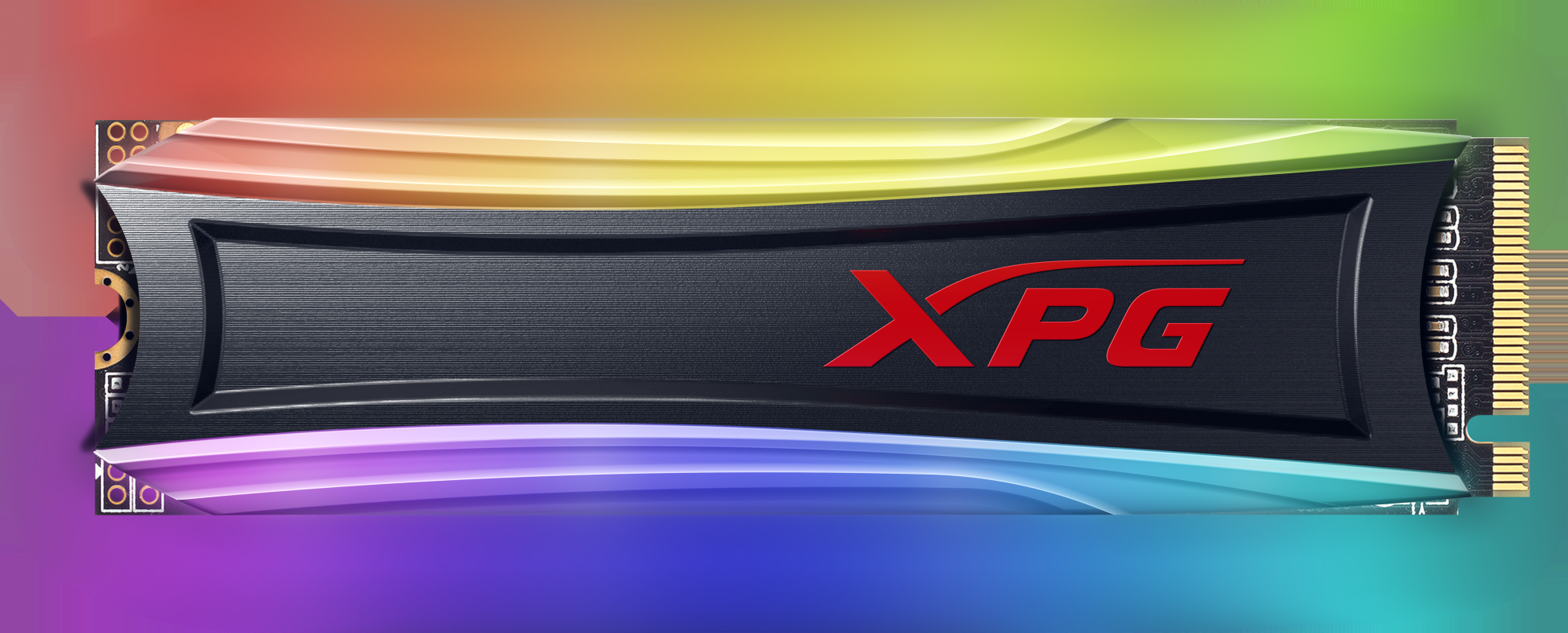 SSD накопитель ADATA XPG SPECTRIX S40G RGB M.2 2280 2 ТБ (AS40G-2TT-C) - купить в Москве, цены в интернет-магазинах Мегамаркет