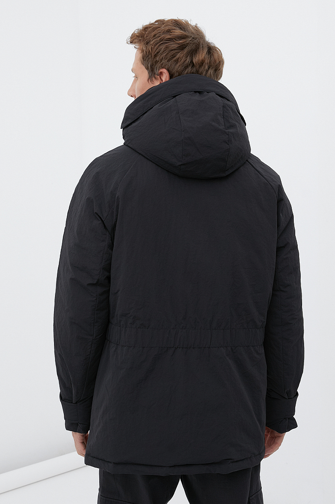 Зимняя куртка мужская Finn Flare FWB61033 черная M