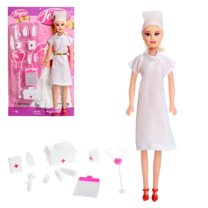 Купить кукла-модель Врач с аксессуарами, 4669793W, цены на Мегамаркет
