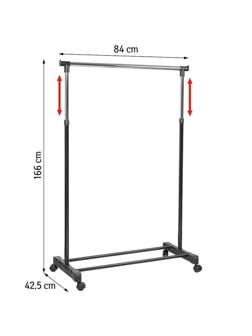 Размеры вешалки стойки