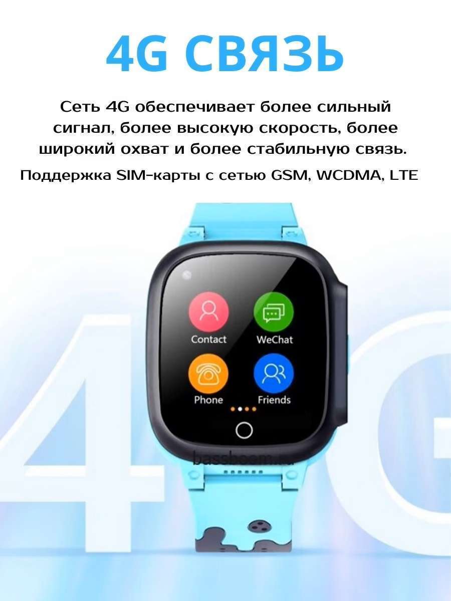 Смарт-часы Smart Baby Watch Y95, 4G, Wi-Fi и GPS, с видеозвонком и SIM card  (розовый) - отзывы покупателей на маркетплейсе Мегамаркет | Артикул:  600003753558