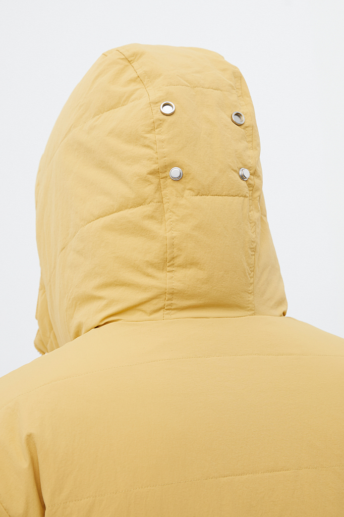 Куртка мужская Finn Flare FWB21015 желтая 3XL