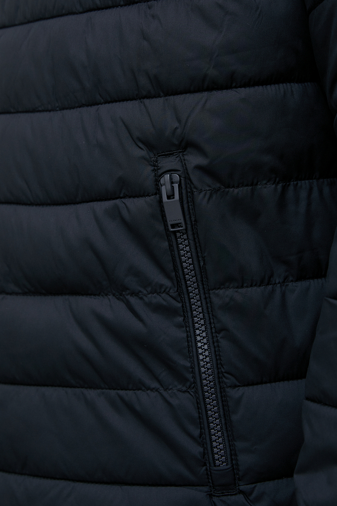 Зимняя куртка мужская Finn Flare FWB21074 черная 3XL