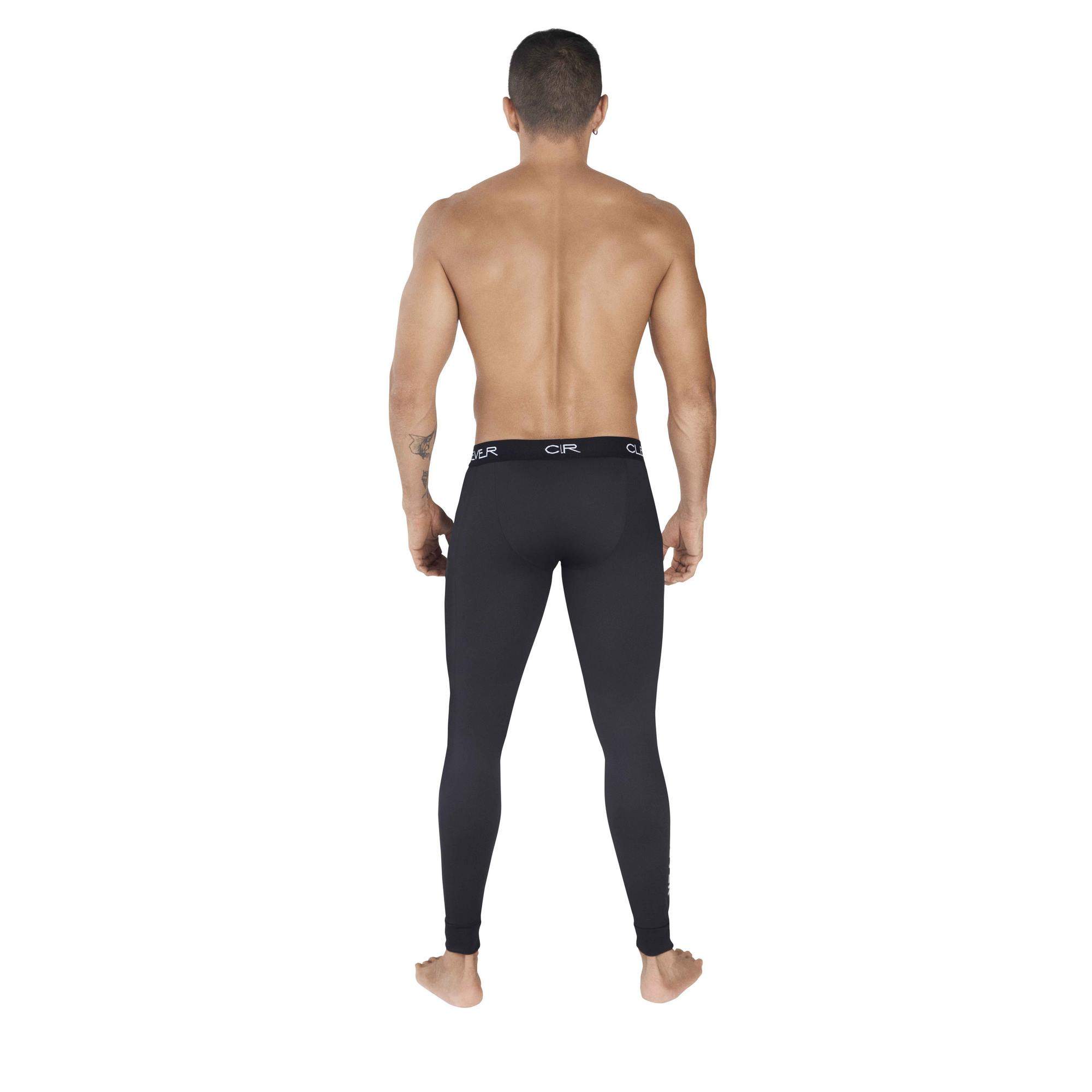 Спортивные леггинсы мужские Clever Masculine Underwear 373 черные M