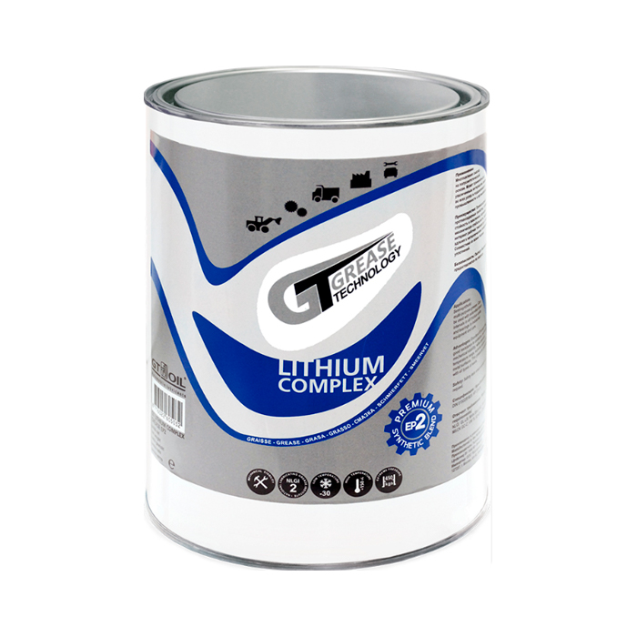 Смазка литиевая GT Oil Lithium Complex Grease HT EP2 4кг купить в
