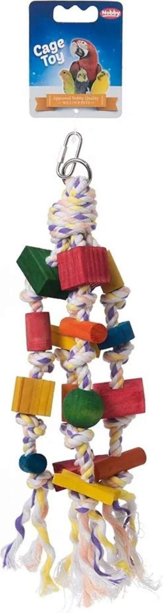 Подвеска для попугаев Nobby Подвеска, разноцветный, 15х15х30 см