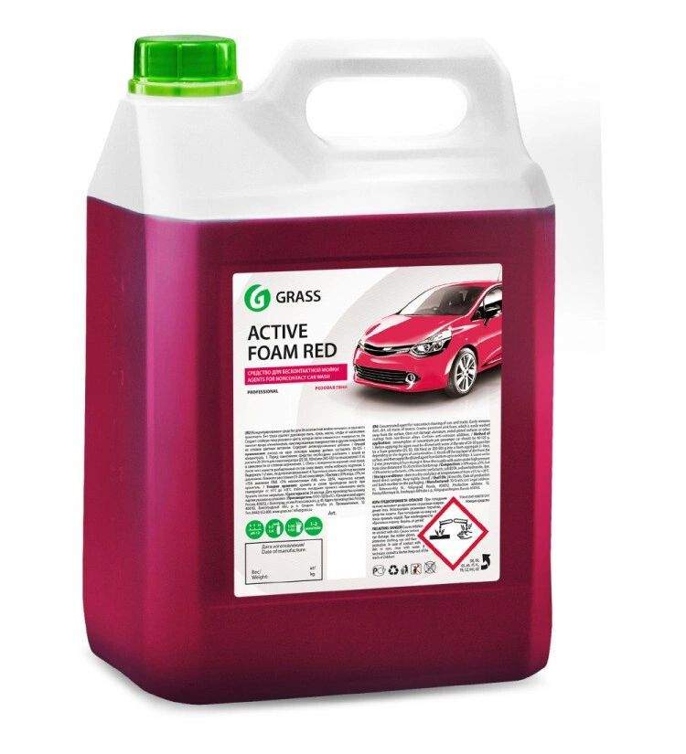 Активная Пена Active Foam Red 5.8кг (Красная Пена) GraSS 800002 .