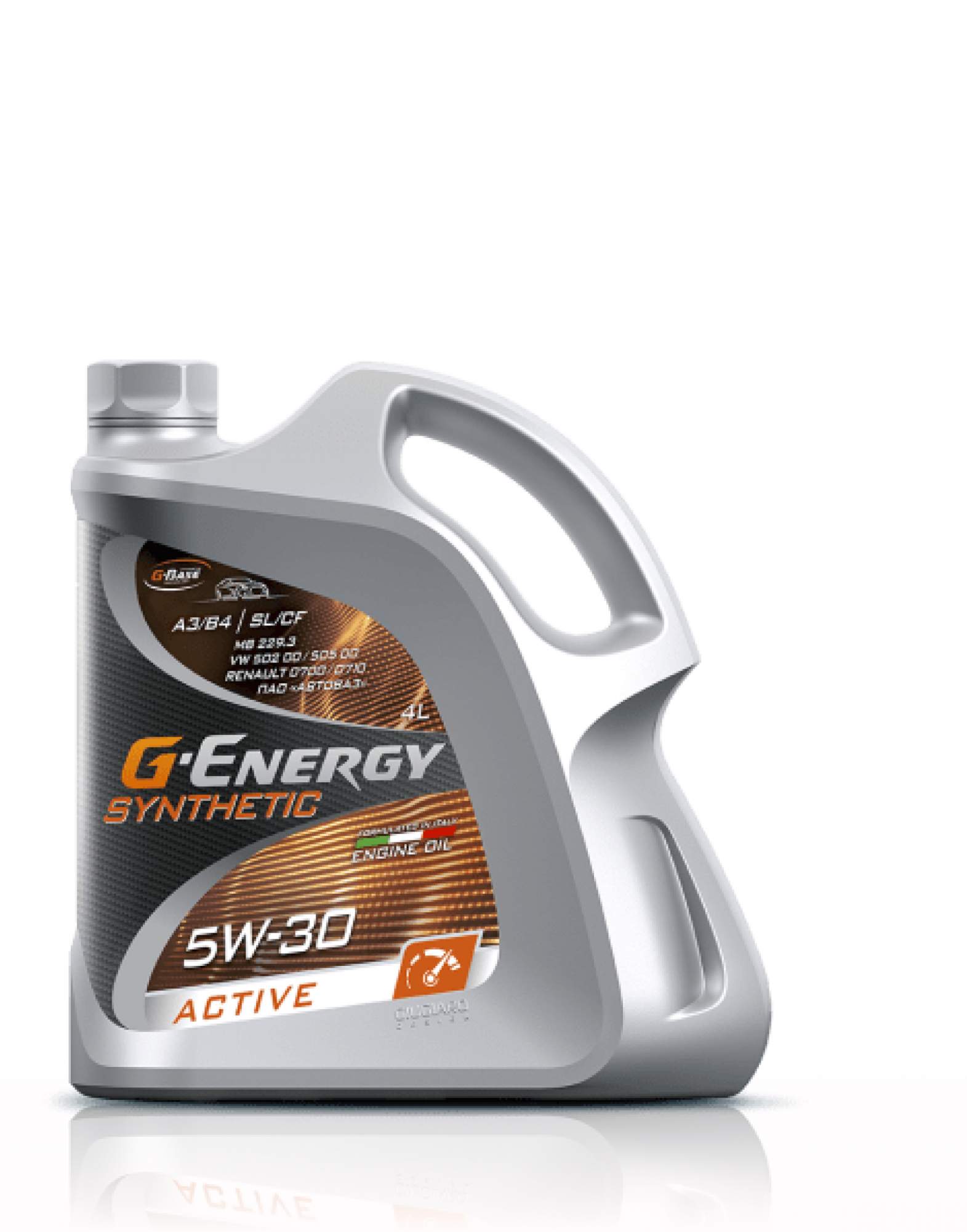 Моторное масло G-Energy Synthetic Active 5W30 4л - купить в Москве, цены на Мегамаркет | 100025303577