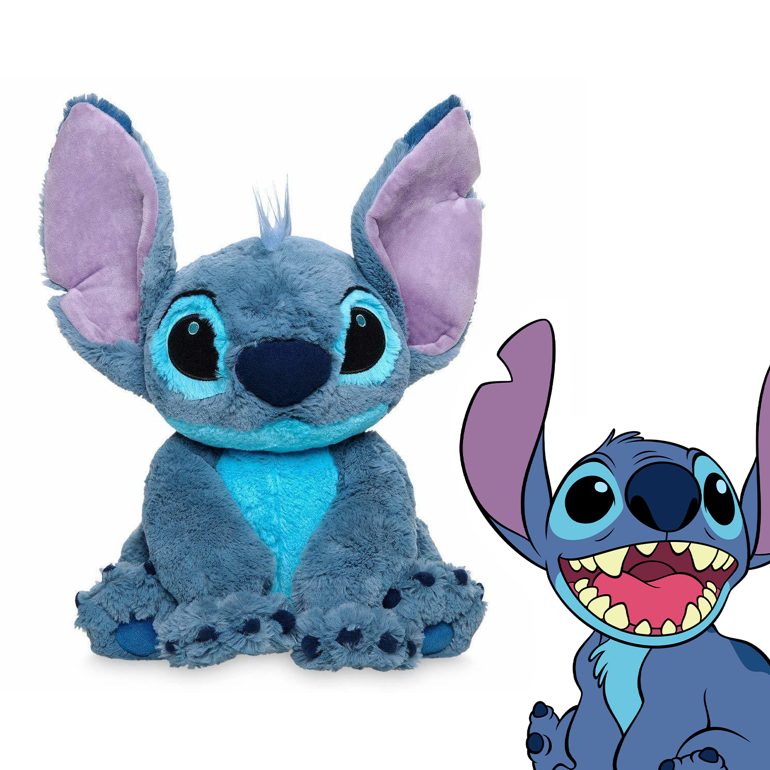 Игрушка мягкая Стич Дисней Lilo & Stitch 45 см – купить в Москве, цены в  интернет-магазинах на Мегамаркет