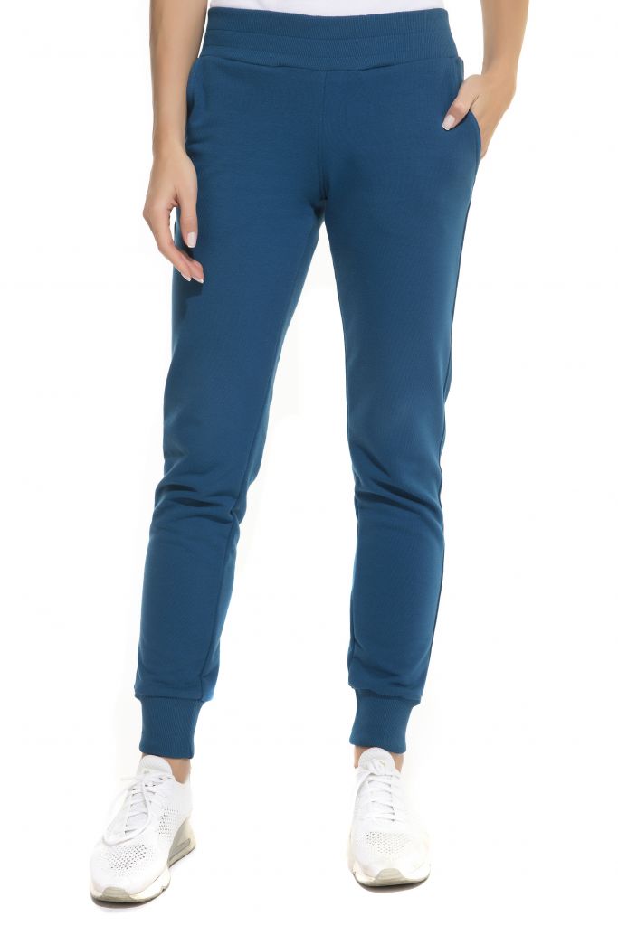 Спортивные брюки женские Peche Monnaie 1729 синие M