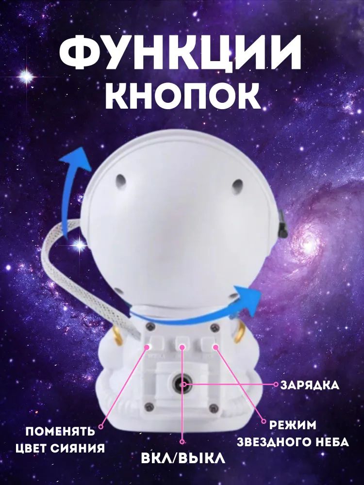 Ночник космонавт инструкция