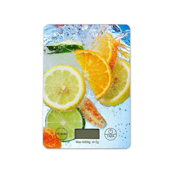 Весы кухонные Irit IR-7239 фрукты Lite Blue/Orange