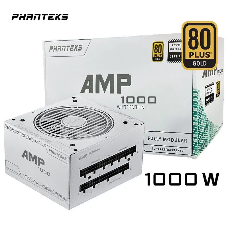 Блок питания Phanteks AMP GH 1000W (PH-P1000GH_WT01), купить в Москве, цены в интернет-магазинах на Мегамаркет