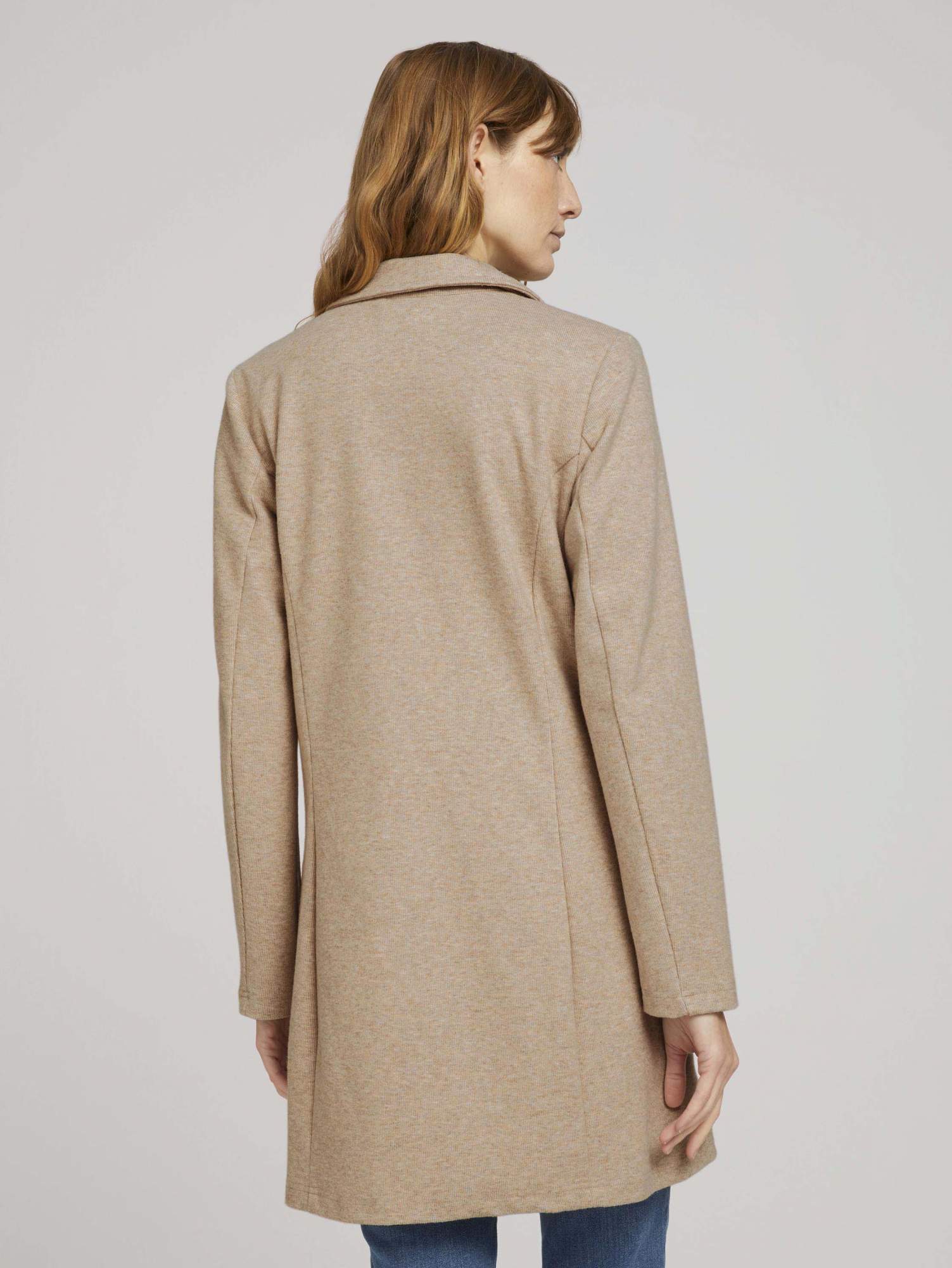 Пальто женское TOM TAILOR 1024458 коричневое XS