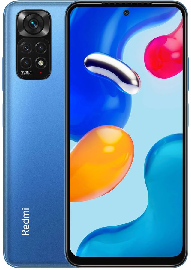 Смартфон Xiaomi Redmi Note 11S 6/128Gb, синий, купить в Москве, цены в интернет-магазинах на Мегамаркет