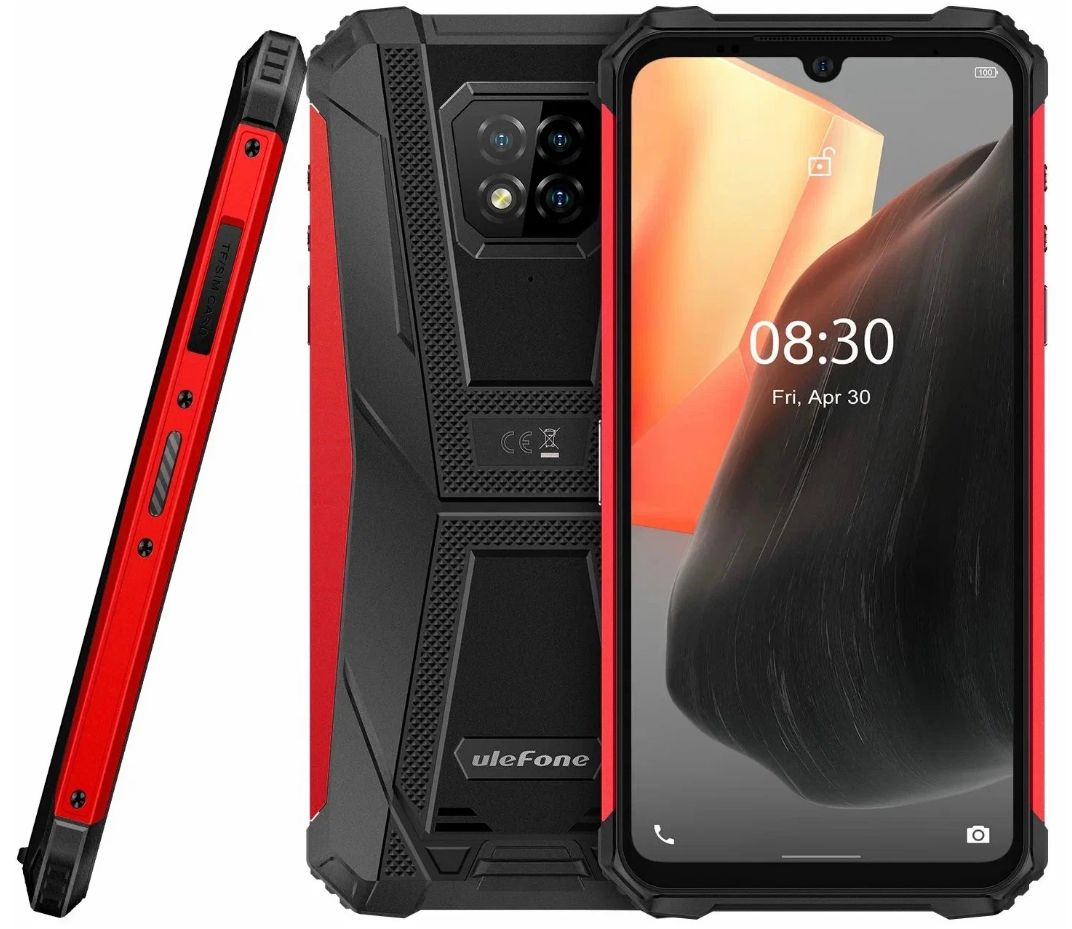 Смартфон Ulefone Armor 8 Pro 8/128GB черно-красный (00000419517) - отзывы  покупателей на маркетплейсе Мегамаркет | Артикул: 600011636404