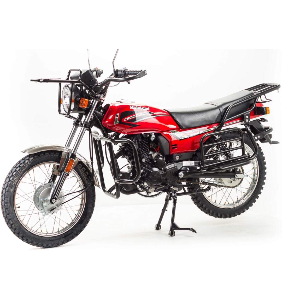 Мотоцикл дорожный Motoland FORESTER LITE 200 красный - купить в BIKE4YOU.ru, цена на Мегамаркет
