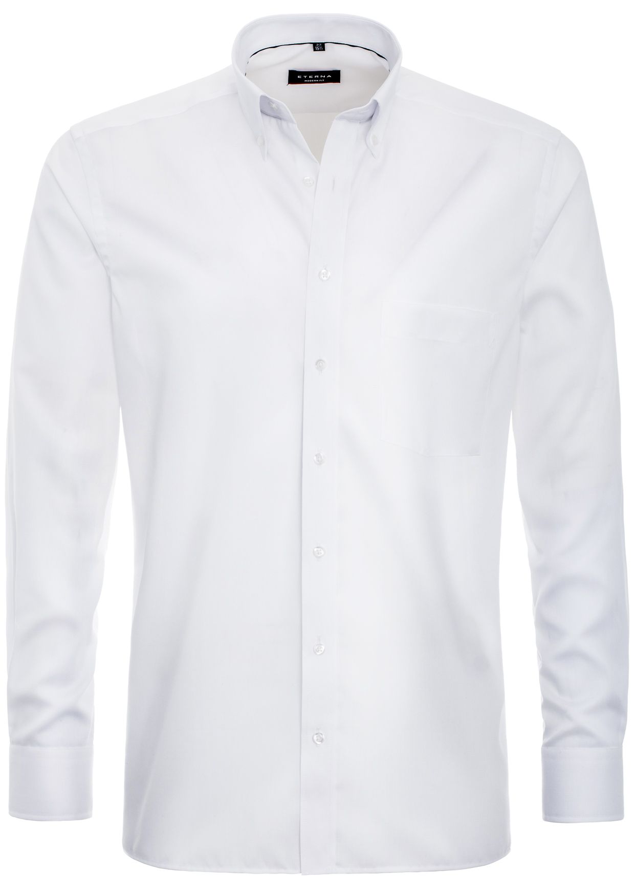 Рубашка мужская ETERNA 8100-00-X194 белая 41 - купить в Икона Стиля, цена на Мегамаркет