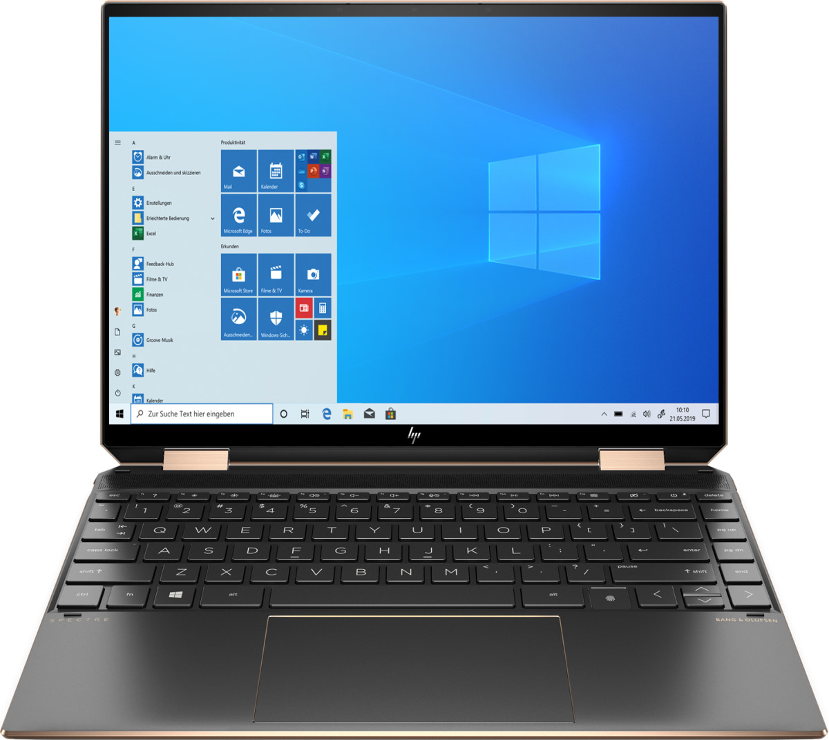 Ноутбук-трансформер HP Spectre x360 14-ea0013ur Black (3B3Q4EA)