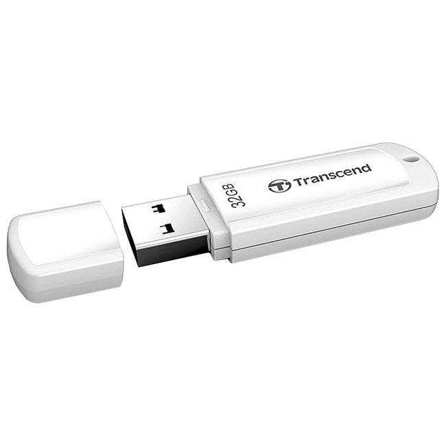 Флешка Transcend JetFlash 370 32ГБ White (TS32GJF370) - купить в Ситилинк, цена на Мегамаркет