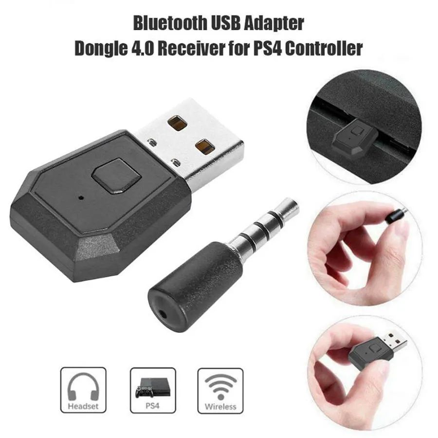 Bluetooth Adapter для подключения гарнитуры PS4 PS5, купить в Москве, цены  в интернет-магазинах на Мегамаркет