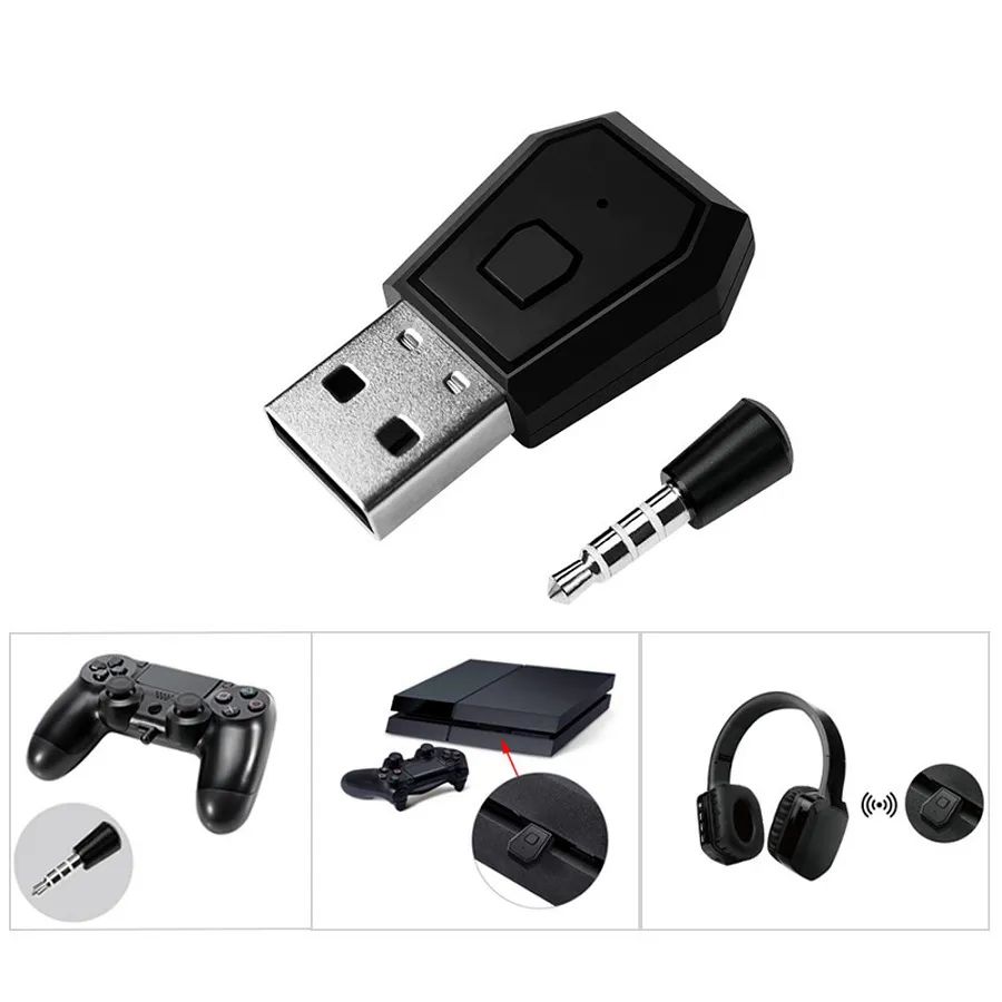 Bluetooth Adapter для подключения гарнитуры PS4 PS5, купить в Москве, цены  в интернет-магазинах на Мегамаркет