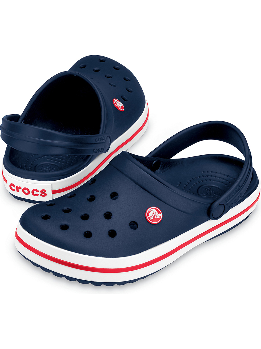 Сабо мужские Crocs Crocband синие 41-42 EU - купить в Москве, цены на  СберМегаМаркет