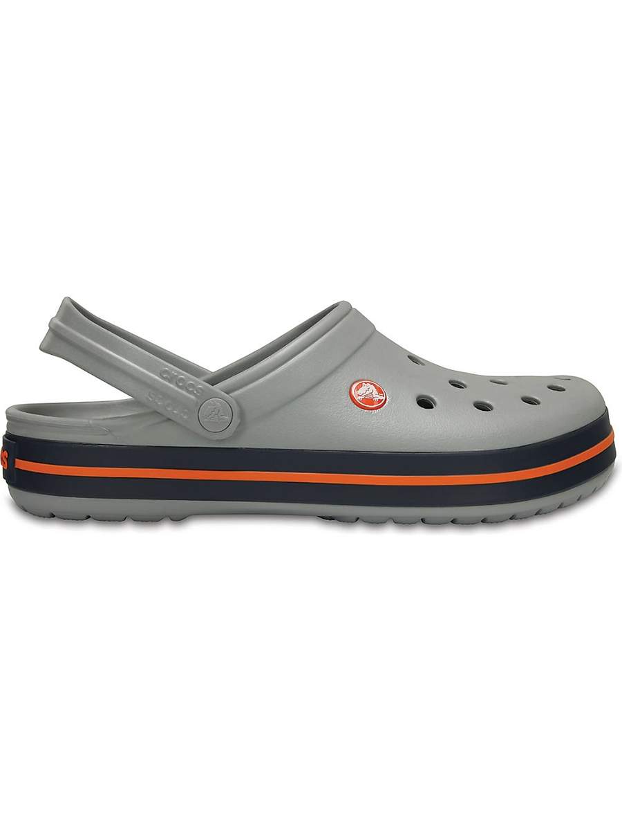 Сабо мужские Crocs Crocband серые 41-42 EU - купить в Москве, цены на  СберМегаМаркет