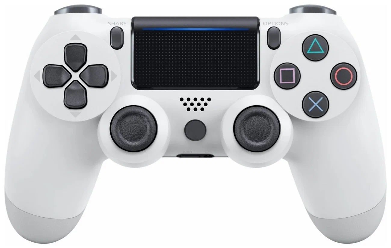 Геймпад ЛУЧШЕЕ ДЛЯ ЛУЧШИХ Dualshock 4 v2 для Playstation 4 WHITE (Не  оригинал), купить в Москве, цены в интернет-магазинах на Мегамаркет