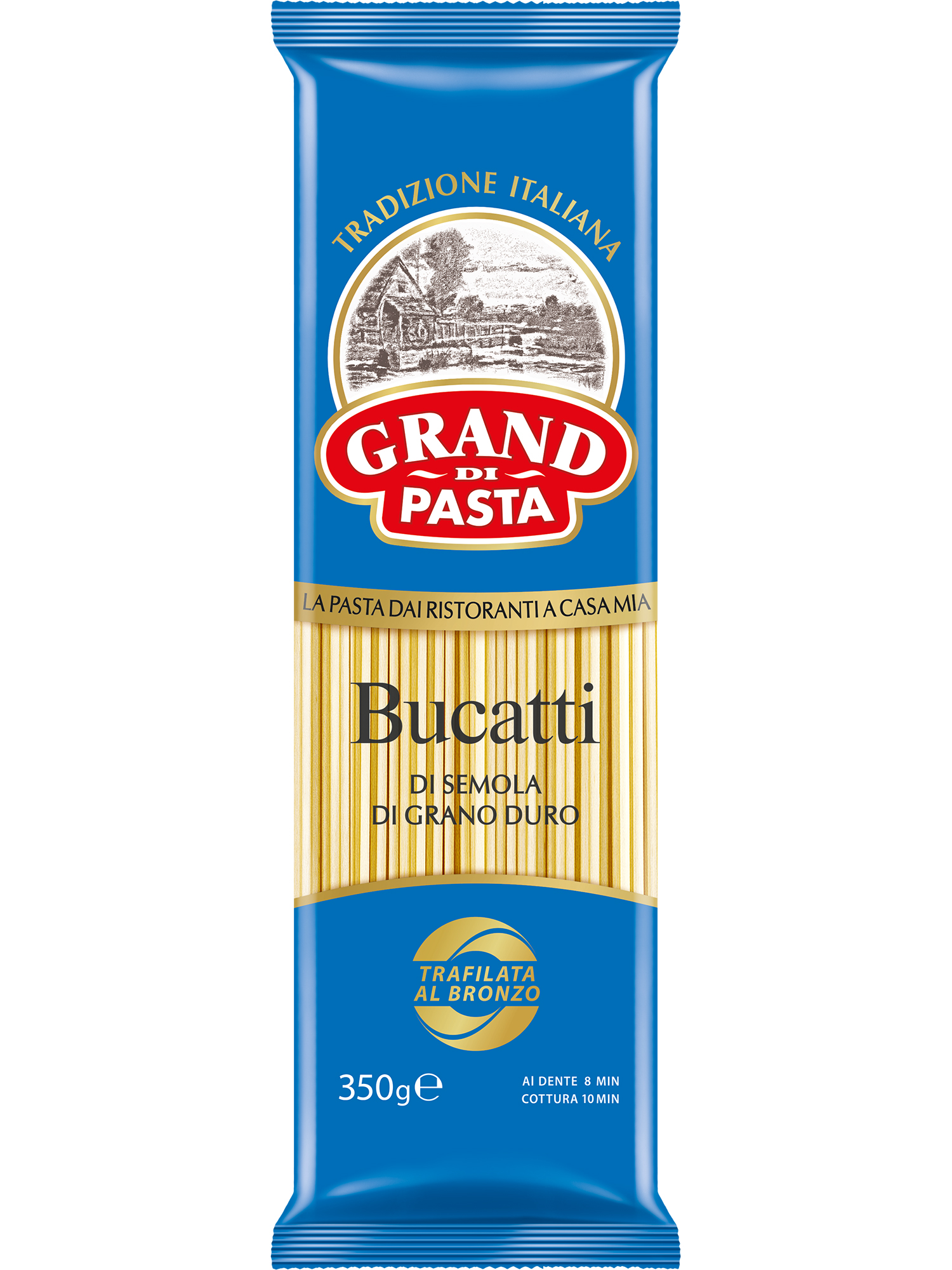 Макаронные изделия Grand di Pasta Bucatti 350 г - купить в Мегамаркет Спб, цена на Мегамаркет