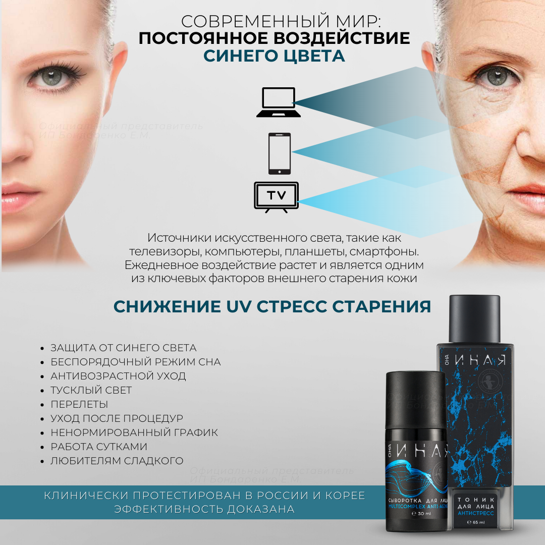 Сыворотка для лица мультикомплекс Anti-aging ОНА ИНАЯ омолаживающая 30мл -  отзывы покупателей на Мегамаркет | сыворотки для лица