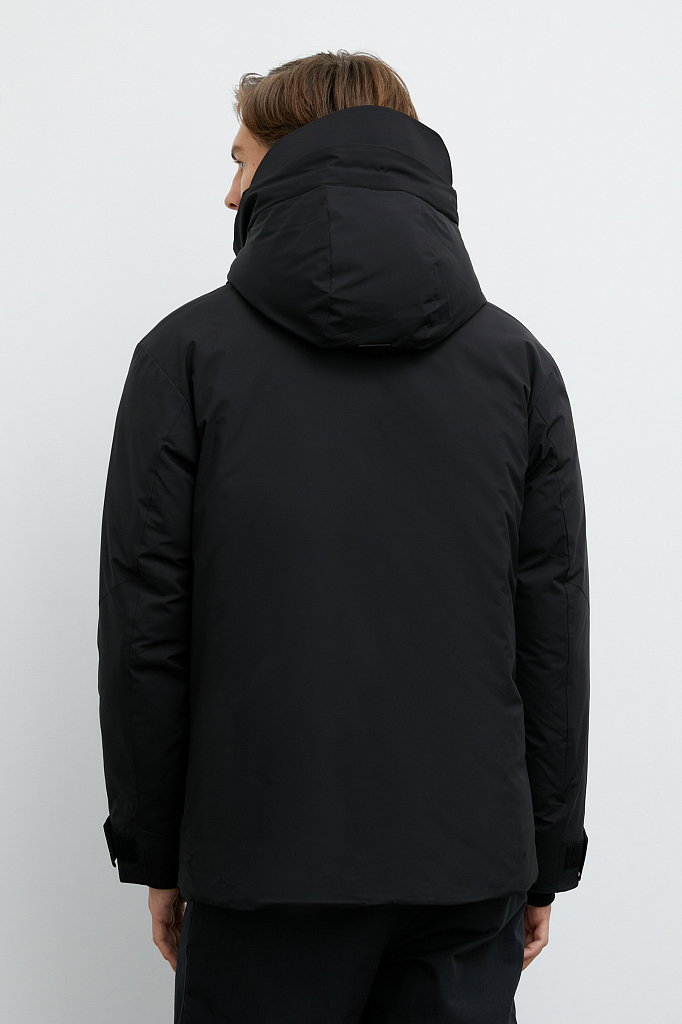 Зимняя куртка мужская Finn Flare FWB61028 черная 3XL