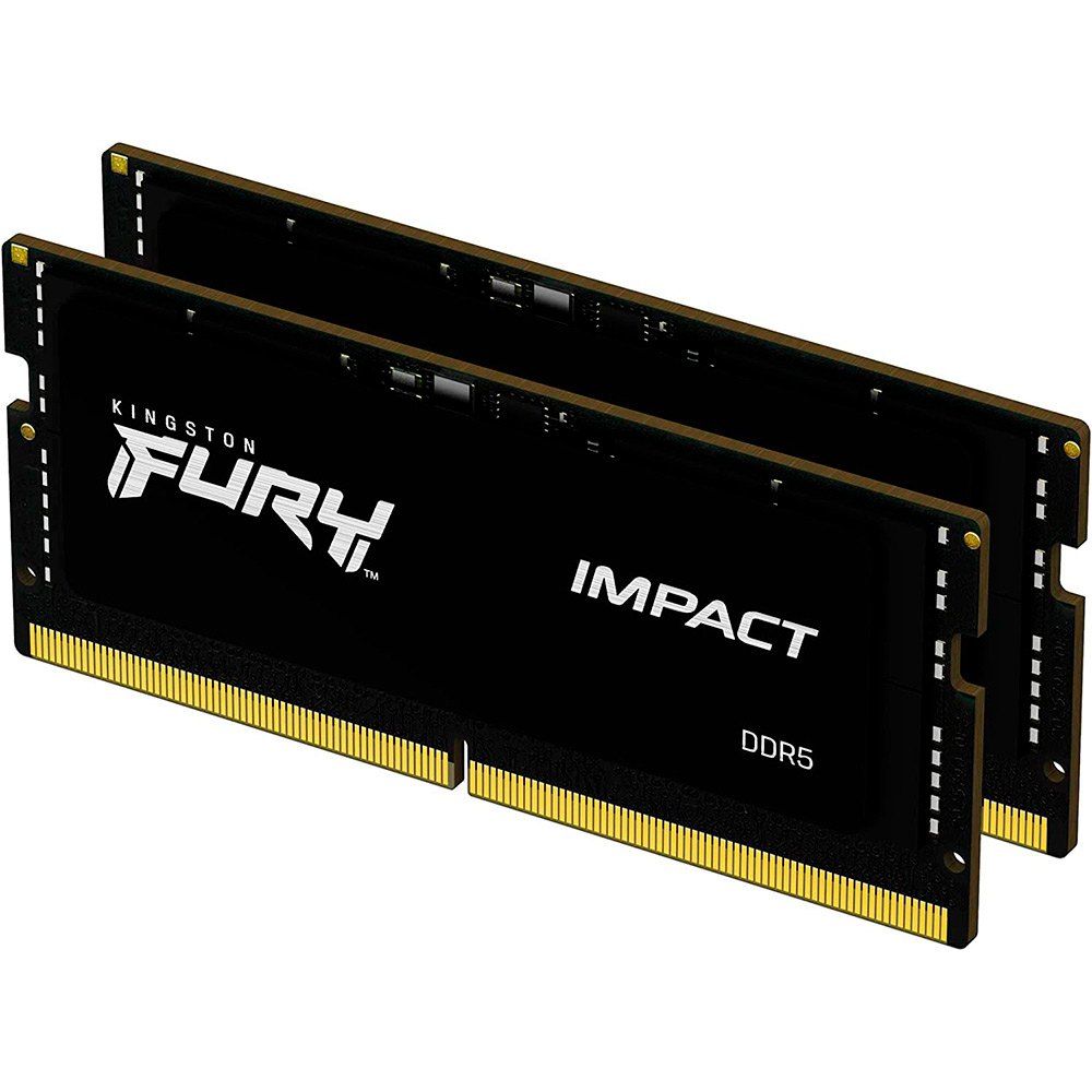 Оперативная память Kingston Fury Impact (KF548S38IBK2-64) DDR5 2x32Gb 4800MHz - купить в Неватека МСК 2, цена на Мегамаркет